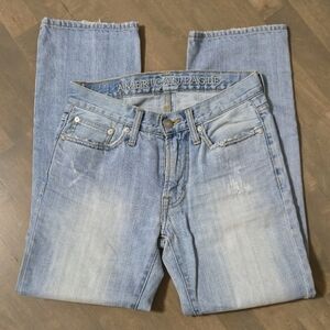 American Eagle Low Rise Straight Leg